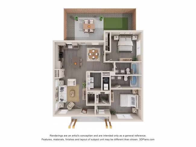Unit 166 floor plan